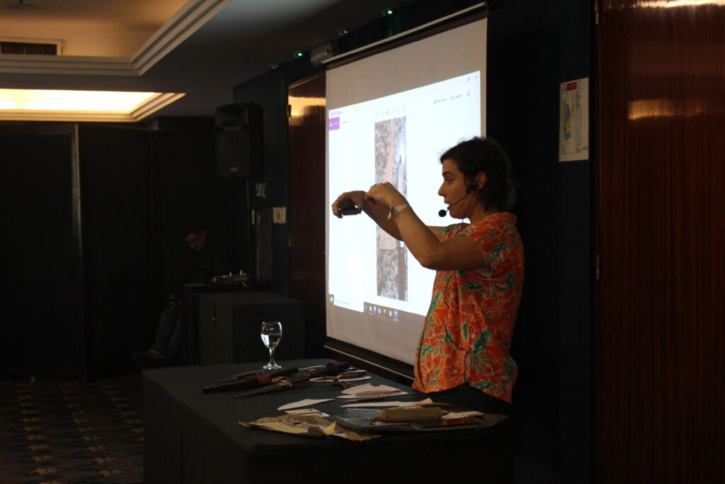 Cuchillo artesanal argentino